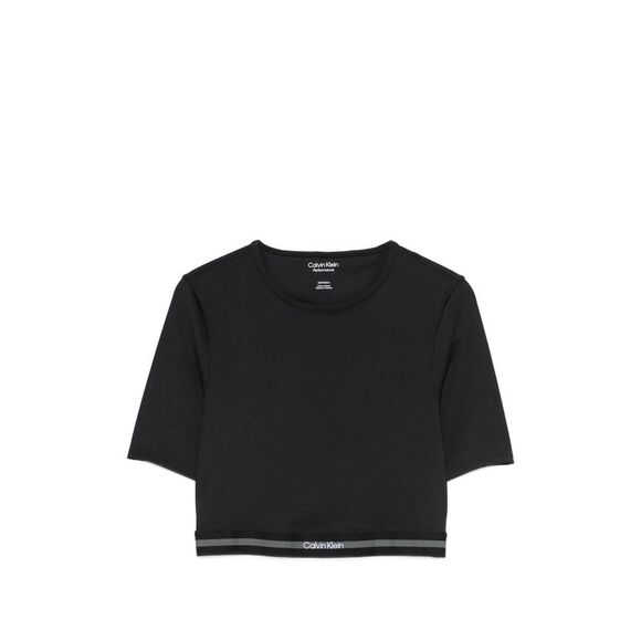 Calvin Klein Sport Black Performance Tops - Compression Tops Women